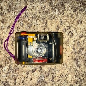 Argus Vintage Film Camera with Purple Strap